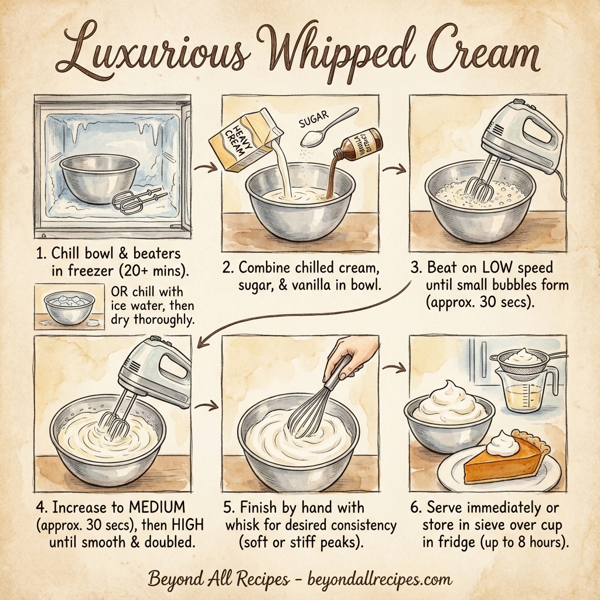 Luxurious Whipped Cream instructions