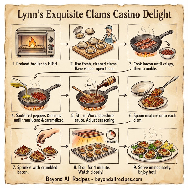 Lynn's Exquisite Clams Casino Delight instructions