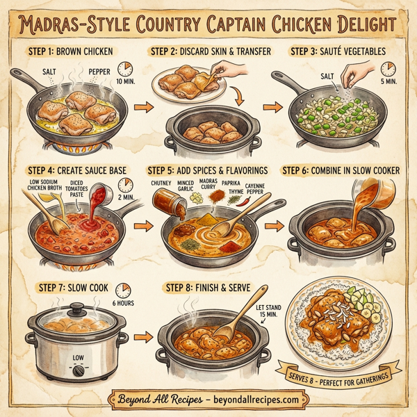 Madras-Style Country Captain Chicken Delight instructions