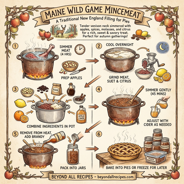 Maine Wild Game Mincemeat instructions