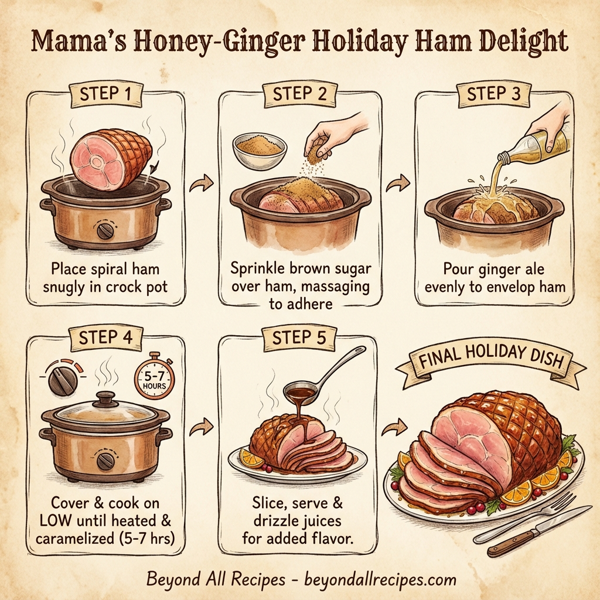 Mama's Honey-Ginger Holiday Ham Delight instructions