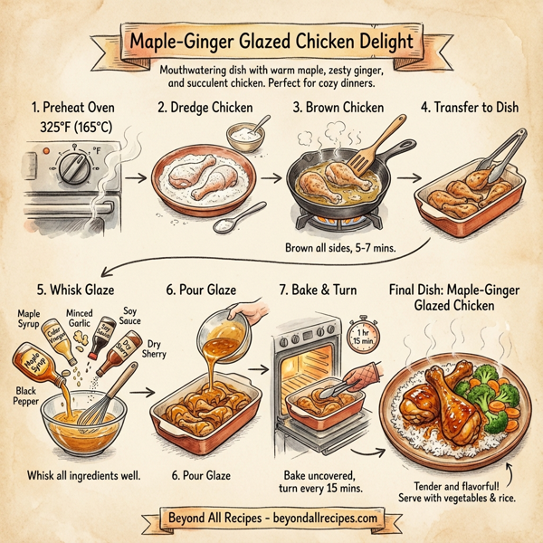 Maple-Ginger Glazed Chicken Delight instructions