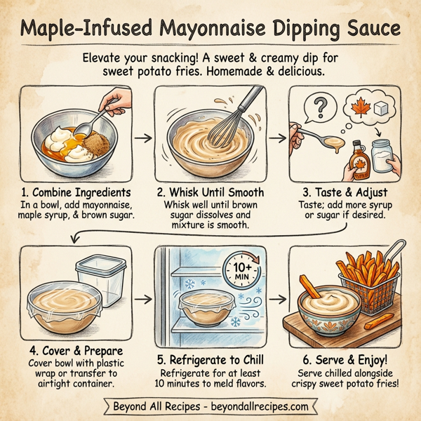 Maple-Infused Mayonnaise Dipping Sauce instructions