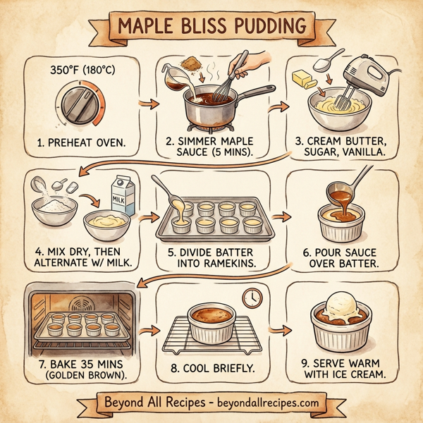 Maple Bliss Pudding instructions