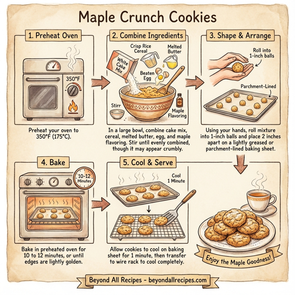 Maple Crunch Cookies instructions
