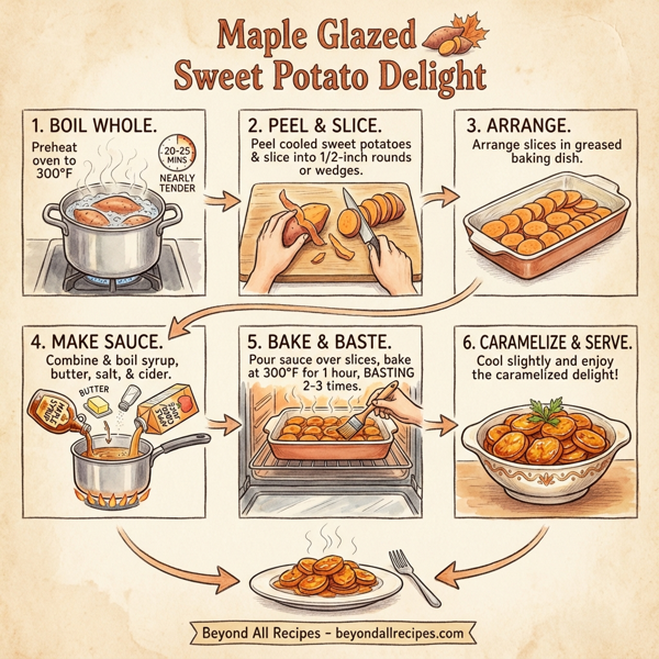 Maple Glazed Sweet Potato Delight instructions
