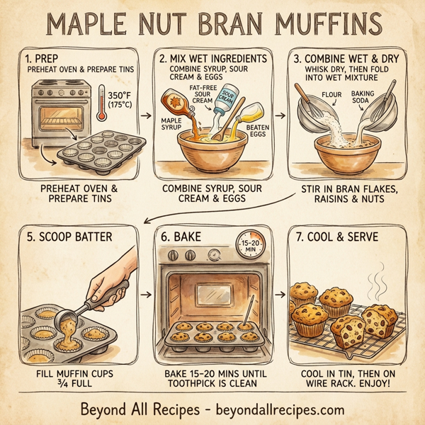 Maple Nut Bran Muffins instructions