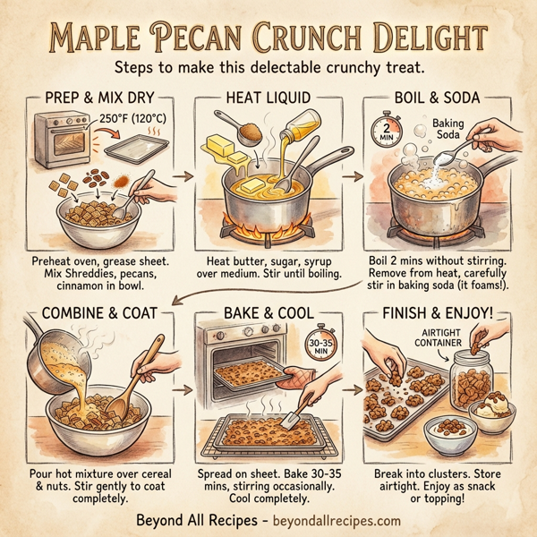 Maple Pecan Crunch Delight instructions