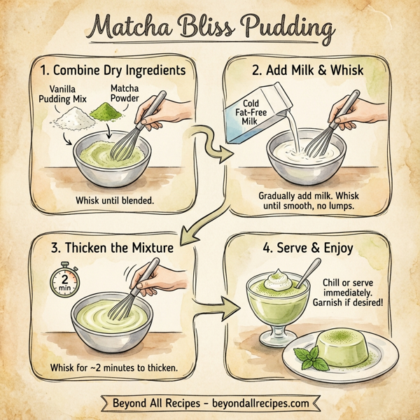Matcha Bliss Pudding instructions