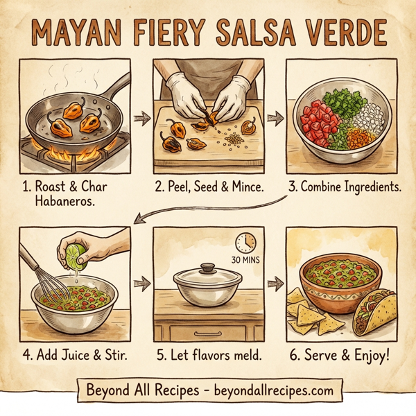Mayan Fiery Salsa Verde instructions