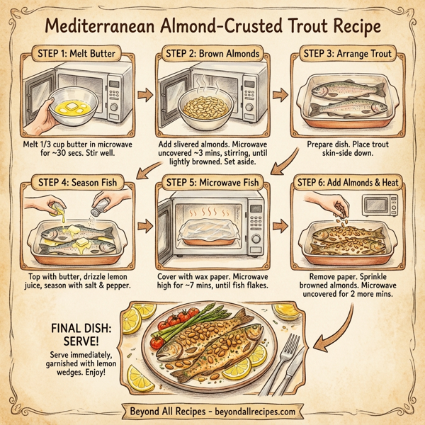 Mediterranean Almond-Crusted Trout instructions