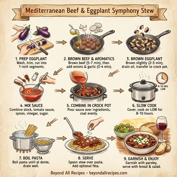 Mediterranean Beef & Eggplant Symphony Stew instructions