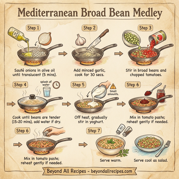Mediterranean Broad Bean Medley instructions