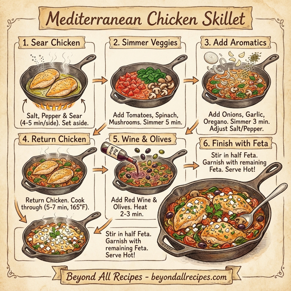 Mediterranean Chicken Skillet instructions