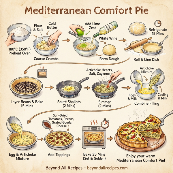 Mediterranean Comfort Pie instructions