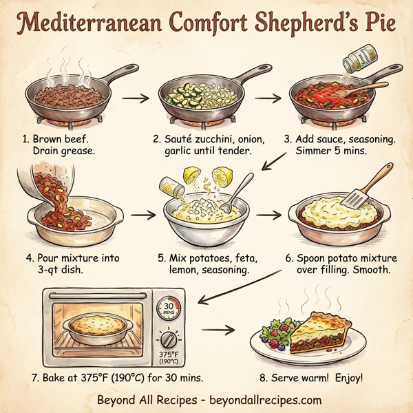 Mediterranean Comfort Shepherd's Pie instructions
