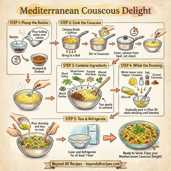 Mediterranean Couscous Delight instructions