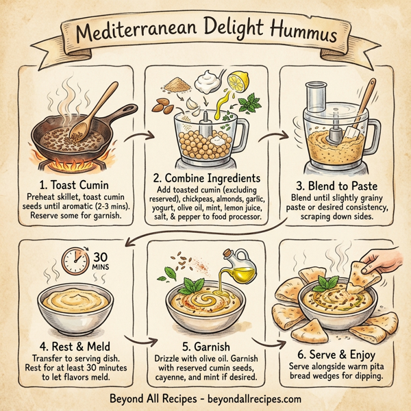 Mediterranean Delight Hummus instructions