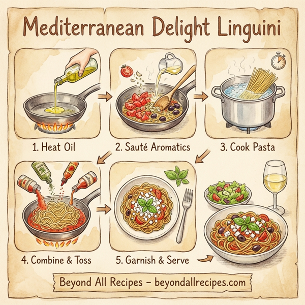 Mediterranean Delight Linguini instructions