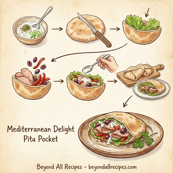 Mediterranean Delight Pita Pockets instructions