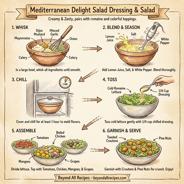 Mediterranean Delight Salad Dressing instructions