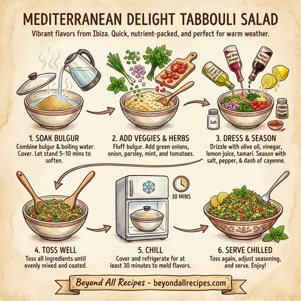 Mediterranean Delight Tabbouli Salad instructions