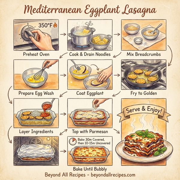 Mediterranean Eggplant Lasagna instructions