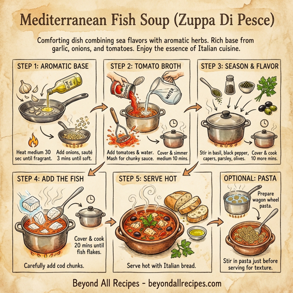 Mediterranean Fish Soup (Zuppa Di Pesce) instructions