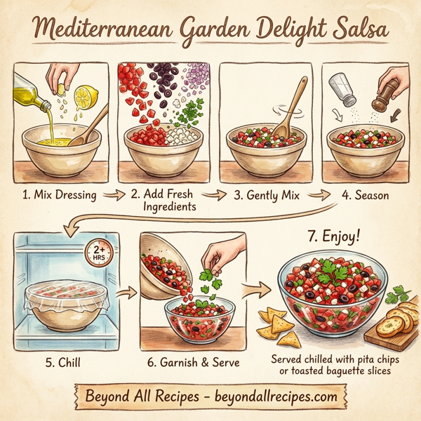 Mediterranean Garden Delight Salsa instructions