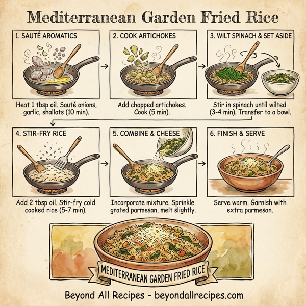 Mediterranean Garden Fried Rice instructions
