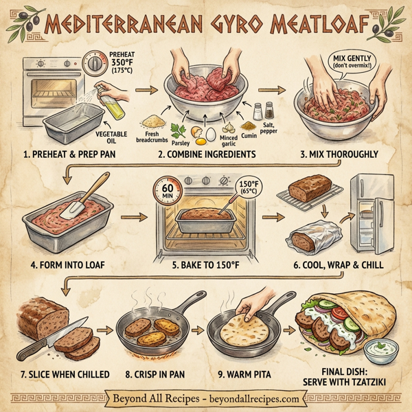 Mediterranean Gyro Meatloaf instructions