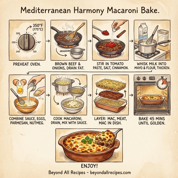 Mediterranean Harmony Macaroni Bake instructions