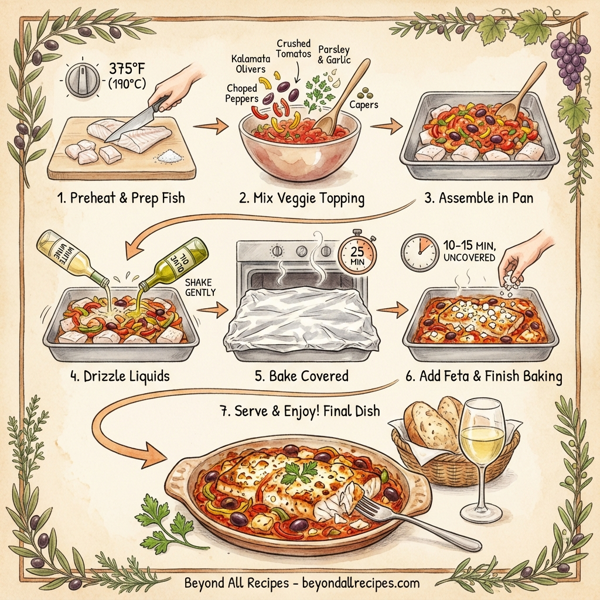 Mediterranean Herb-Infused Baked Grouper instructions