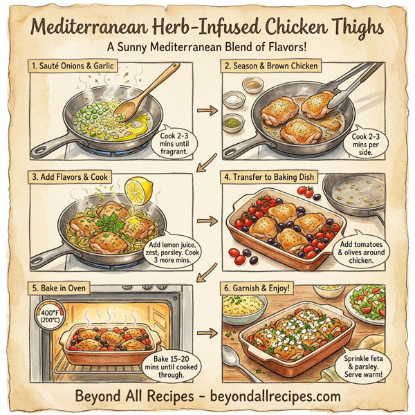 Mediterranean Herb-Infused Chicken Thighs instructions