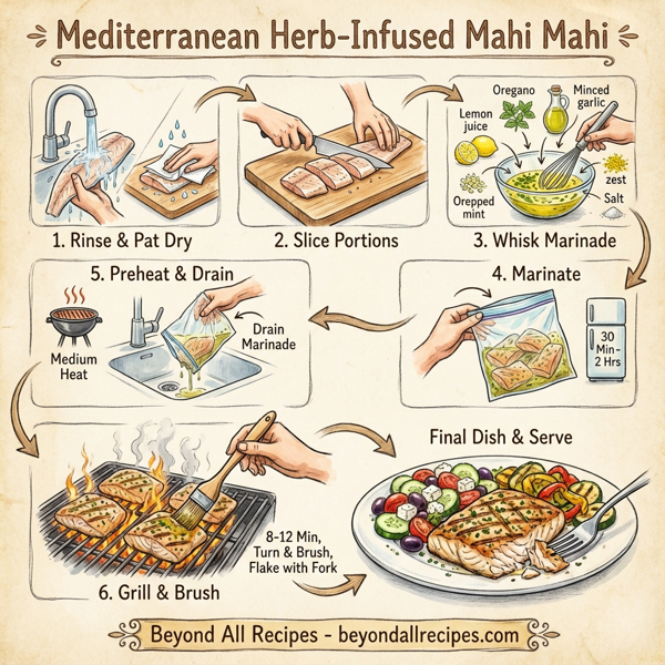 Mediterranean Herb-Infused Mahi Mahi instructions