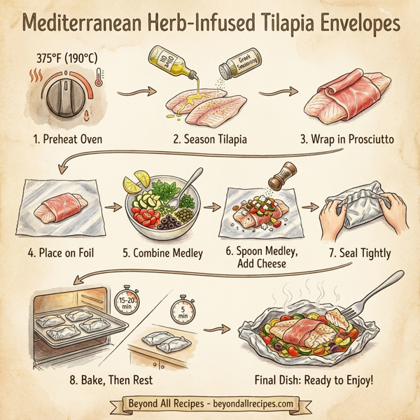 Mediterranean Herb-Infused Tilapia Envelopes instructions