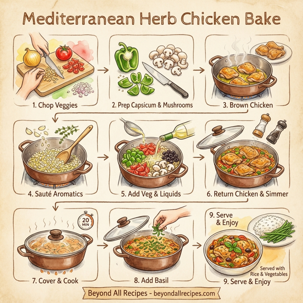 Mediterranean Herb Chicken Bake instructions