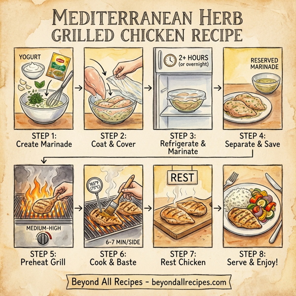 Mediterranean Herb Grilled Chicken instructions
