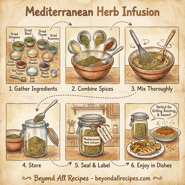 Mediterranean Herb Infusion instructions