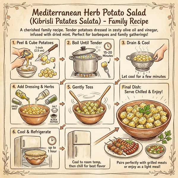 Mediterranean Herb Potato Salad instructions