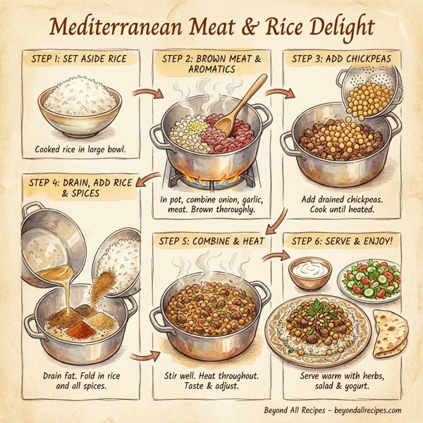 Mediterranean Meat & Rice Delight instructions