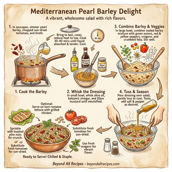 Mediterranean Pearl Barley Delight instructions