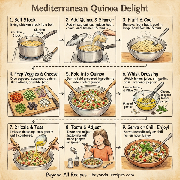 Mediterranean Quinoa Delight instructions