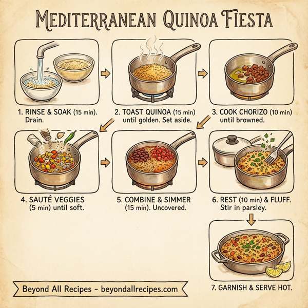 Mediterranean Quinoa Fiesta instructions