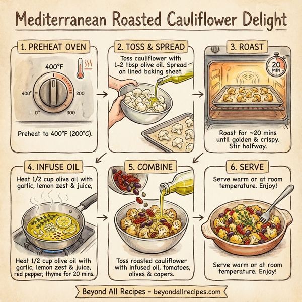 Mediterranean Roasted Cauliflower Delight instructions