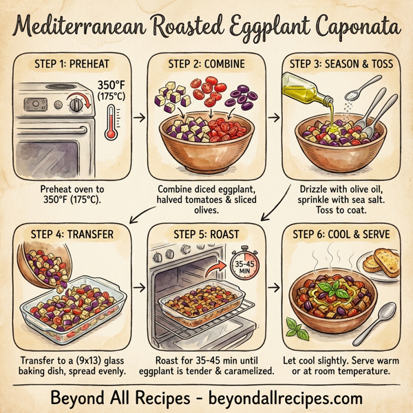 Mediterranean Roasted Eggplant Caponata instructions