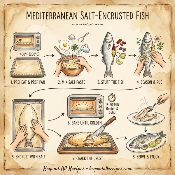 Mediterranean Salt-Encrusted Fish instructions