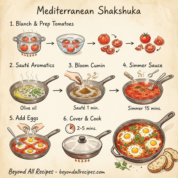 Mediterranean Shakshuka instructions
