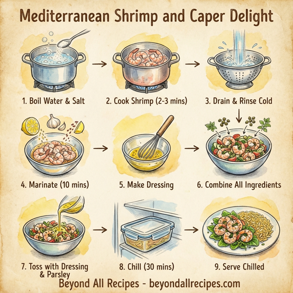 Mediterranean Shrimp and Caper Delight instructions