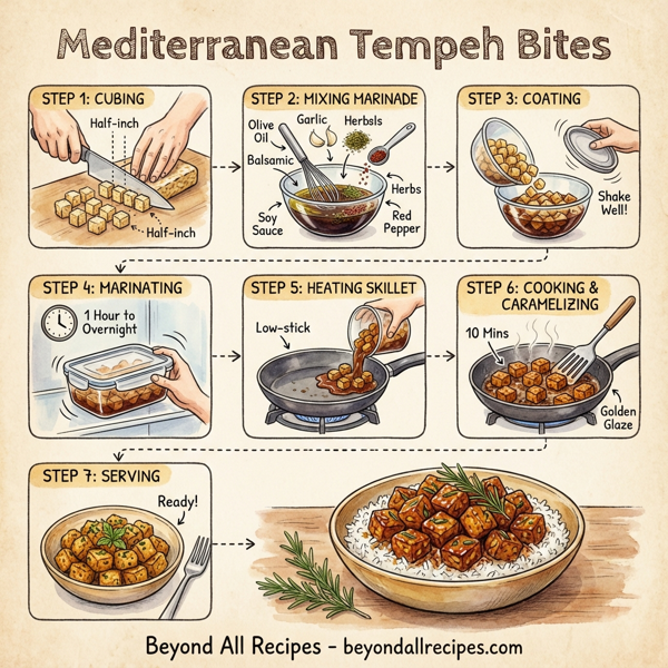 Mediterranean Tempeh Bites instructions